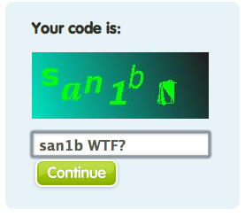 CAPTCHA - FAILED!